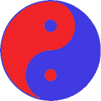 Yin et Yang Symbole du yin et yang