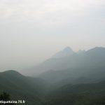 Vue depuis le Song Shan en Chine