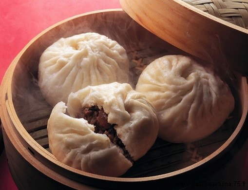 pain chinois à la vapeur, le bao zi