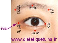 Point d'acupuncture 1VB