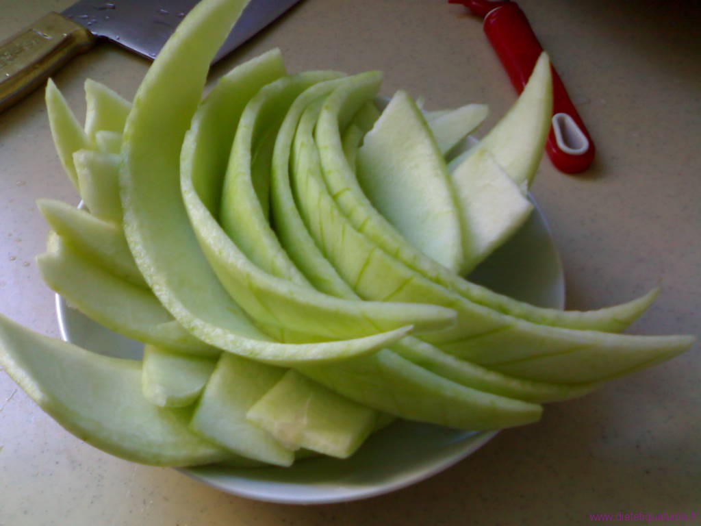 Peau de pastèque écorce de la pastèque